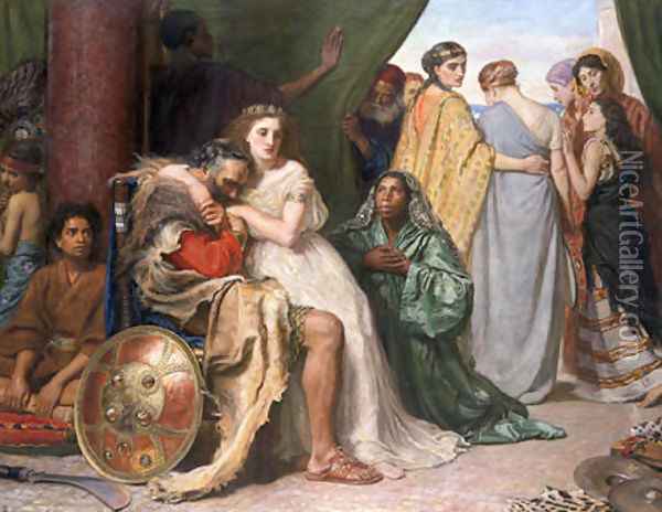 Jephthah Oil Painting - Sir John Everett Millais
