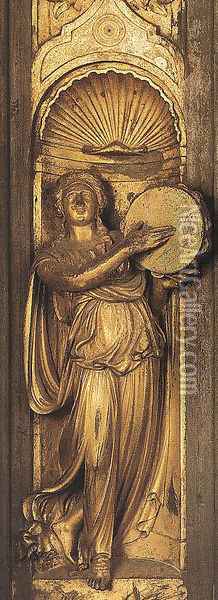 Sibyl Oil Painting - Lorenzo Ghiberti