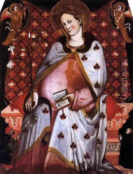 Madonna del Parto Oil Painting - Italian Unknown Master