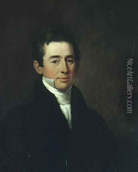 John Adams Conant Oil Painting - William Dunlap