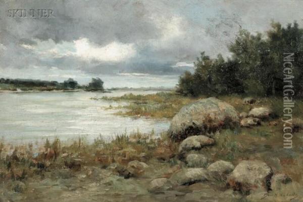 Glimmering Creek Oil Painting - Burr H. Nicholls