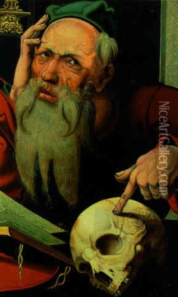St. Jerome Oil Painting - Albrecht Duerer