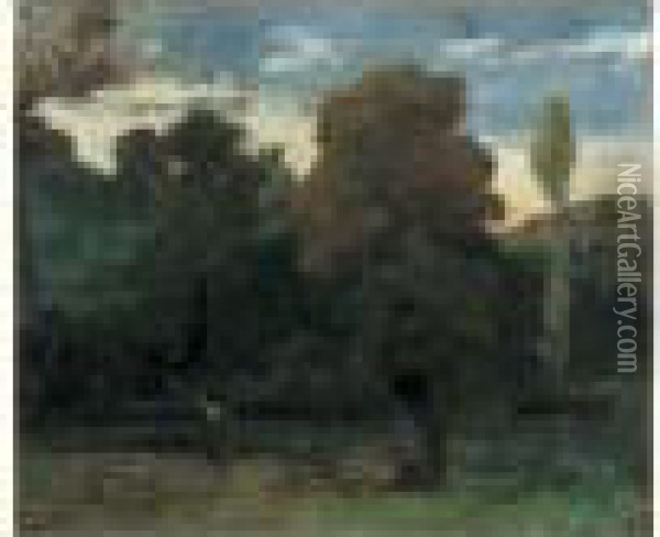 Promenade En Bateau Oil Painting - Gustave Courbet