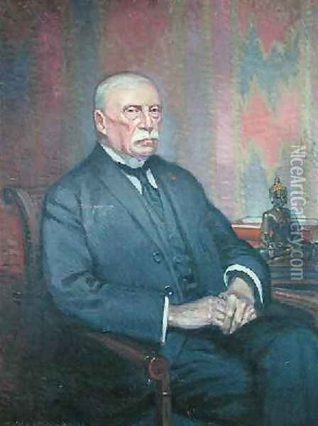 Auguste Pavie 1847-1925 Oil Painting - Maurice Walter Edmond de Lambert