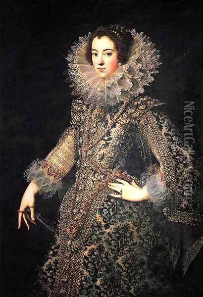 Isabel of France Oil Painting - Rodrigo de Villandrando
