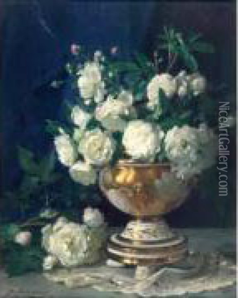 Bouquets Oil Painting - Denis Etcheverry