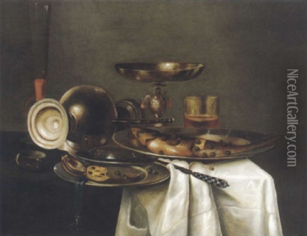 Stilleben Oil Painting - Willem Claesz Heda