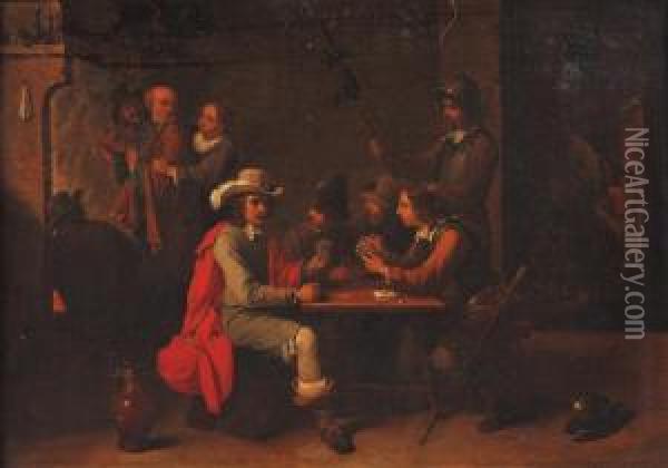 L'arrestation De Saint Pierre Oil Painting - Matheus van Helmont