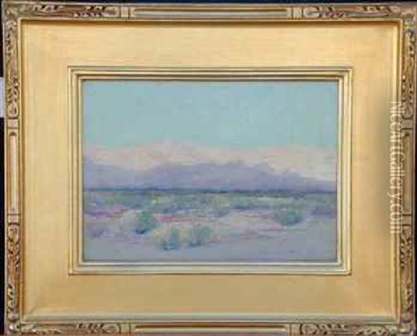 Landscape Oil Painting - Edward M. Langley