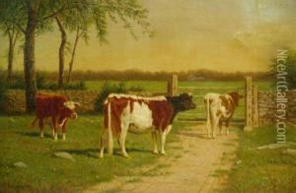 Out To Pasture Oil Painting - Clinton Loveridge