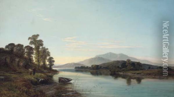Borrowdale Oil Painting - Walter Williams