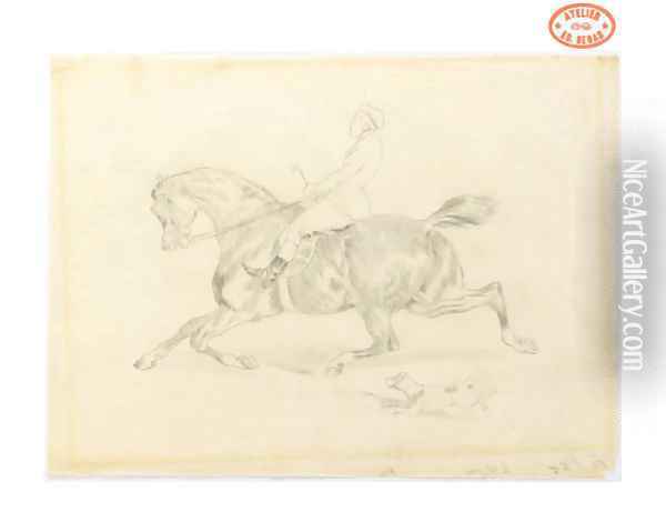 Cavalier 2 Oil Painting - Edgar Degas