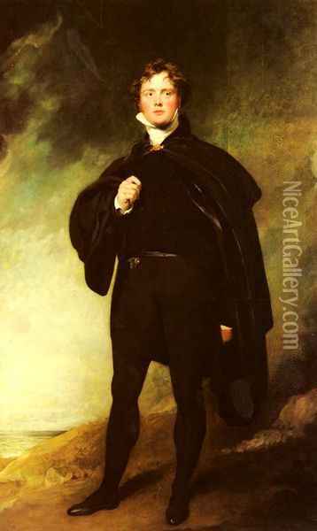 Portrait Of George Nugent Grenville, Lord Nugent Oil Painting - Sir Thomas Lawrence