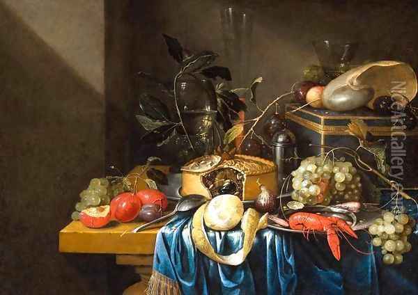 Still-Life Oil Painting - Jan Pauwel II the Younger Gillemans