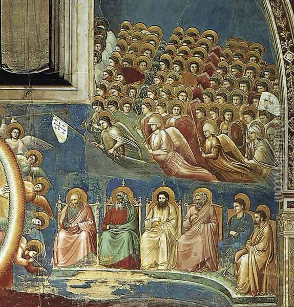 Last Judgment (detail 3) 1306 Oil Painting - Giotto Di Bondone