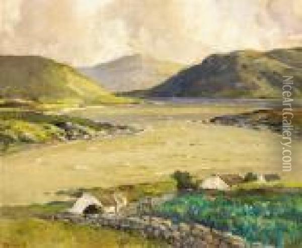 Lough Anure, County Donegal Oil Painting - James Humbert Craig