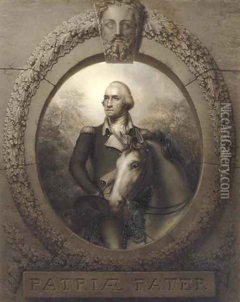 Equestrian Portrait of George Washington 2 Oil Painting - Rembrandt Peale