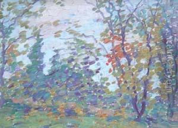 Landscape Oil Painting - Maude Drein Bryant