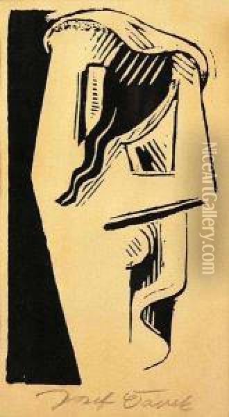 Before A Mirror Oil Painting - Josef Capek