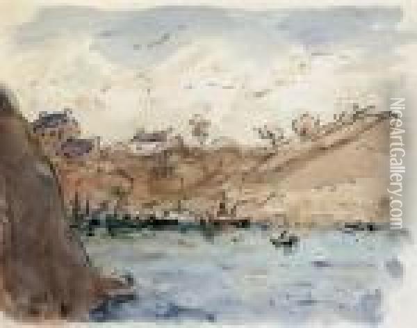 Paysage De Bretagne Oil Painting - Georges dEspagnat