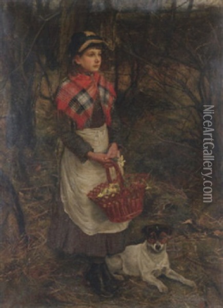 Springtime Oil Painting - William Edward Millner