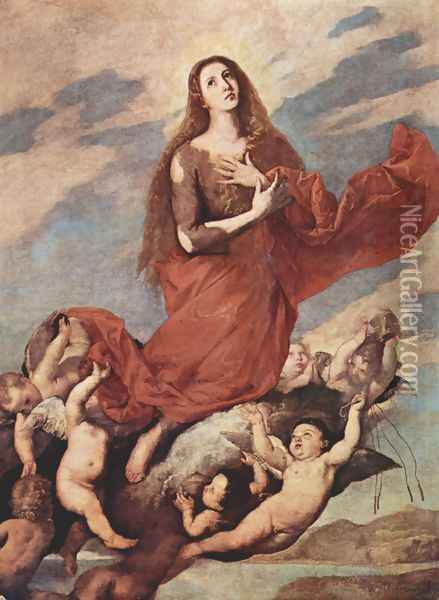 Transfiguration of St. Mary Magdalene Oil Painting - Jusepe de Ribera