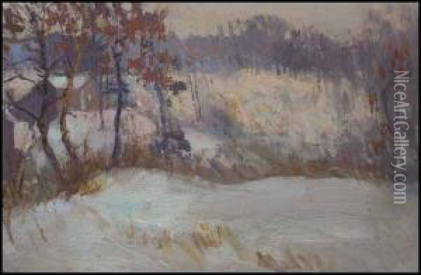 Near High Park Oil Painting - James Edward Hervey MacDonald