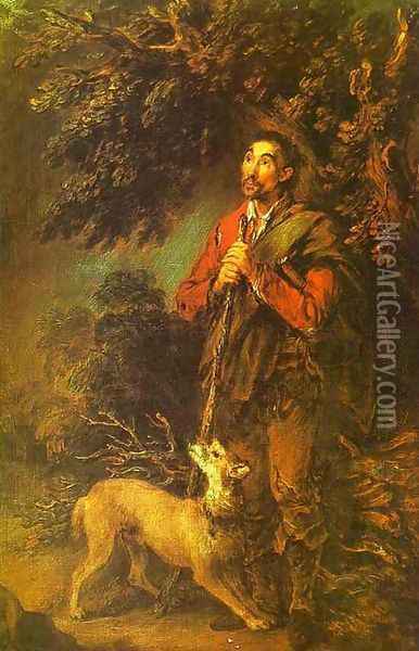 The Woodsman Oil Painting - Thomas Gainsborough
