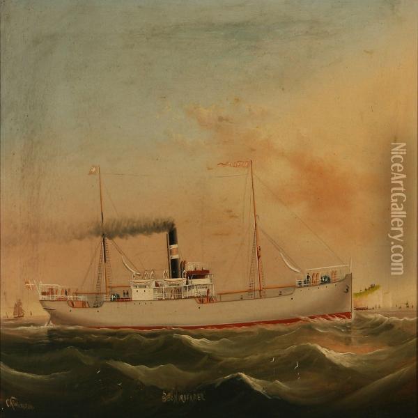 The S/s Northern Oil Painting - C. Kensington