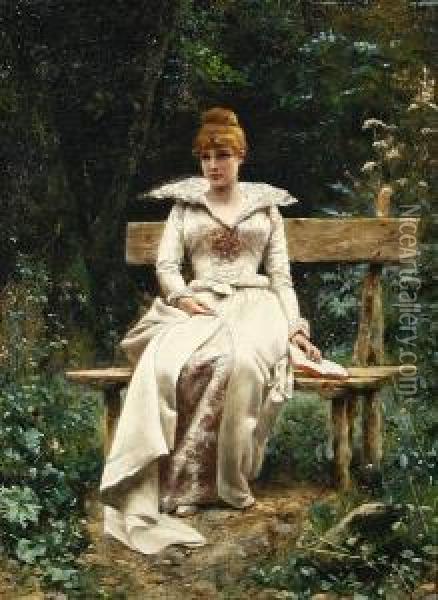 Day Dreaming Oil Painting - Alfred Seifert