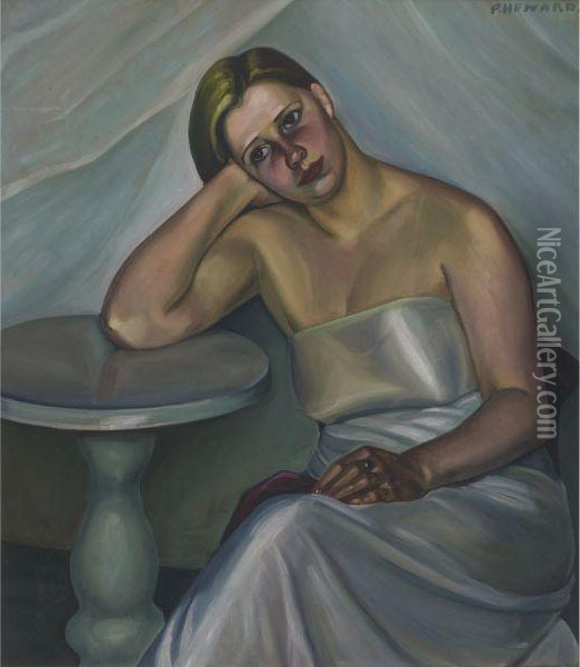 Portrait Of A Lady Oil Painting - Prudence Heward