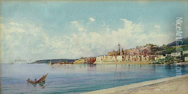 The South Of France Oil Painting - Ernest Louis Lessieux