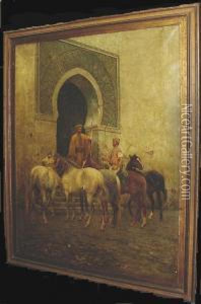 Morocco Oil Painting - Richard Newton