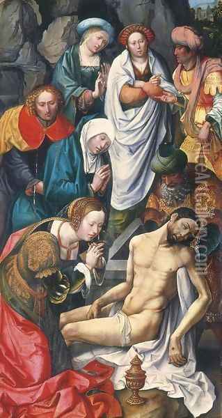 The Entombment Oil Painting - Master of Magdalen