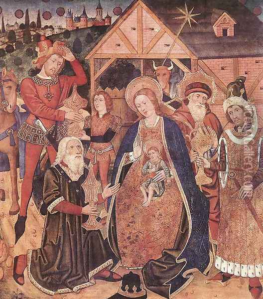Adoration of the Magi 2 Oil Painting - Unknown Painter