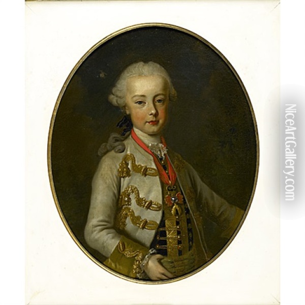Ferdinand Von Hapsburg, Archduke Of Austria And Duke Of Tuscany Oil Painting - Martin van Meytens the Younger