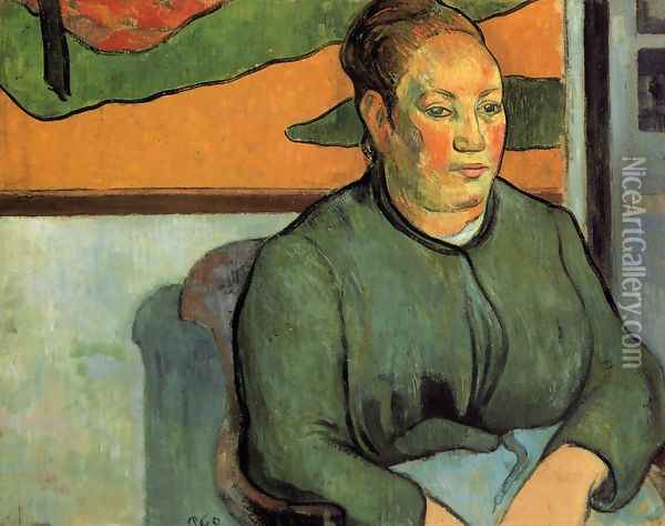 Madame Roulin Oil Painting - Paul Gauguin