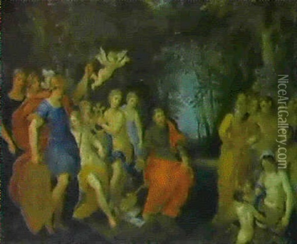 Le Jugement De Midas Oil Painting - Hans Rottenhammer the Elder