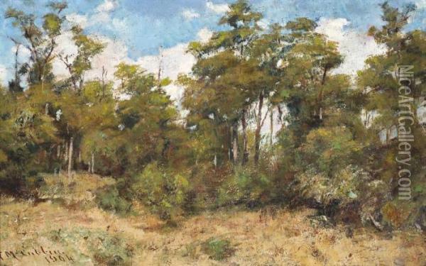 Gum Trees - Mt Macedon Oil Painting - Frederick McCubbin