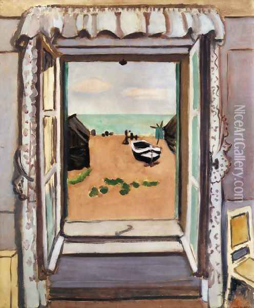 Open Window, Etretat Oil Painting - Henri Matisse
