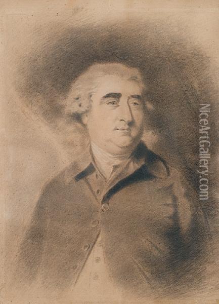 Charles James Fox (1749-1818) Oil Painting - Samuel Cotes