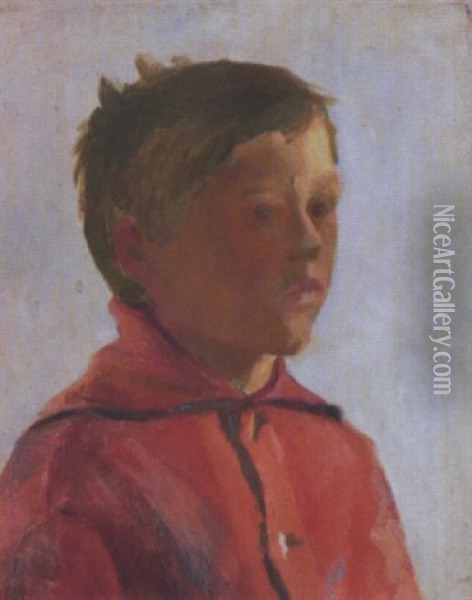 The Blonde Boy Oil Painting - Charles Webster Hawthorne