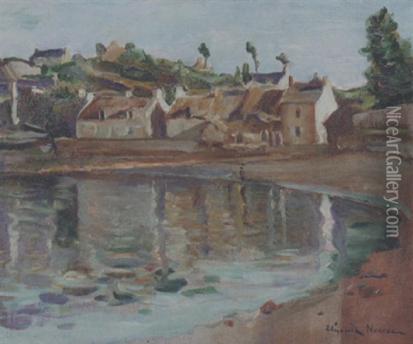 Brittany Landscape Oil Painting - Elizabeth Nourse