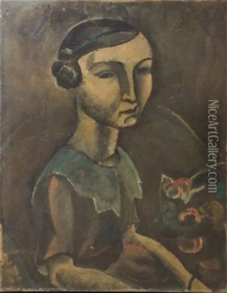 Portrait Oil Painting - Georges (Karpeles) Kars