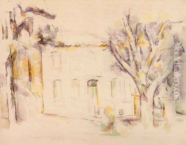 House In Provence Oil Painting - Paul Cezanne