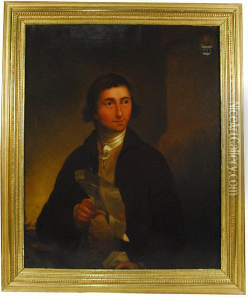 Portrait Of William Patterson Oil Painting - Louis Dieterick