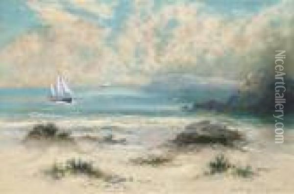 A Gentle Breeze Oil Painting - William Langley