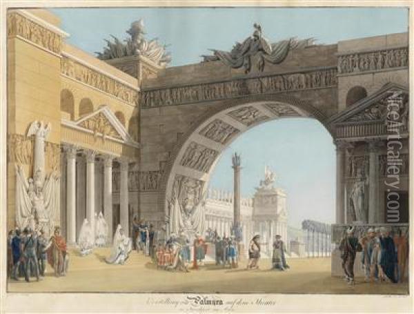 Design For A Stage Set For The Opera 