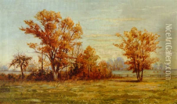 California Landscape Oil Painting - Francis Marion Pebbles