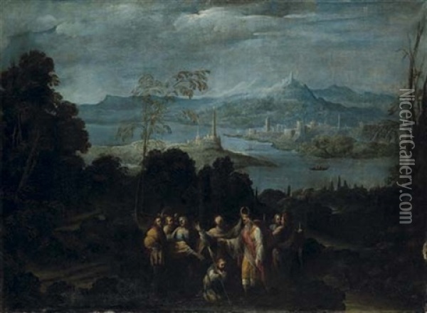 Davide Battezzato Da Samuele Oil Painting - Giovanni Andrea (il Mastelletta) Donducci